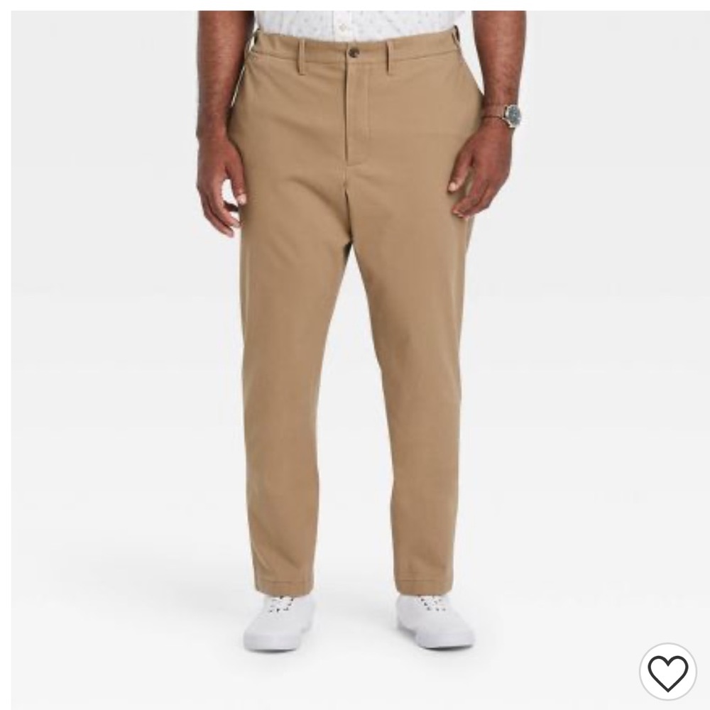 Men's Big & Tall Athletic Fit Hennepin Chino Pants - Goodfellow & Co™ 48x32
